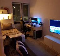 Image result for Dorm Gaming Setup