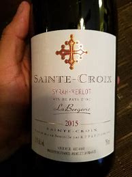 Image result for saint Croix Vin Pays d'Oc Bergerie