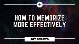 Image result for How to Memorize Effectively
