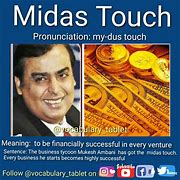 Image result for Reverse Midas Touch
