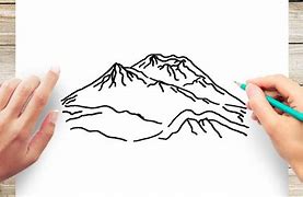 Image result for Mount Vesuvius 3D Drawing with Layers