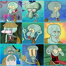 Image result for Squidward Waffle House Meme