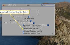 Image result for Hide Dock On Mac