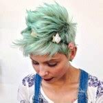 Image result for Galaxy Hair Pixie Cut