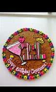 Image result for 21st Birthday Cookie Cakes