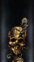 Image result for Gold Skull Art