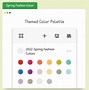 Image result for Spring Color Scheme