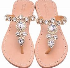 Image result for Jewelled Sandals