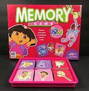 Image result for Dora Memory Game