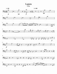 Image result for Sheet Music for Cello