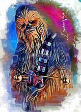 Image result for Chewbacca Art Print