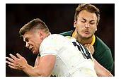 Image result for Owen Farrell Red Card Tackle