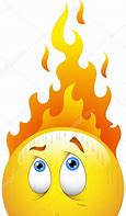 Image result for Hair On Fire Emoticon