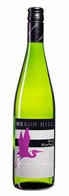 Résultat d’images pour Heron Hill Dry Riesling Hobbit Hollow