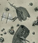 Image result for Sunken Ship Painting