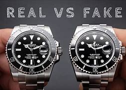 Image result for Real vs Fake Rolex Watches
