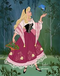 Image result for Sleeping Beauty Aurora Concept Art