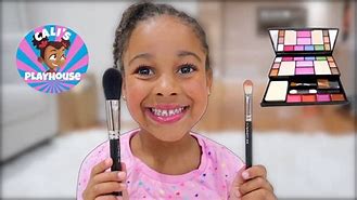 Image result for Funny Makeup by 5 Year Olds
