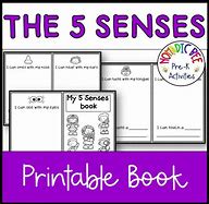 Image result for Five Senses Mini Book