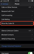 Image result for How to Activate Caller ID On iPhone