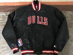 Image result for Vintage Chalk Line Chicago Bulls Jacket
