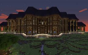 Image result for Show Me a Picture of the Biggest House in Minecraft