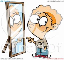 Image result for Reflecting Cartoon