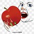 Image result for Eating Apple Clip Art