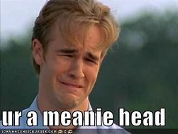 Image result for Meanie Head Meme
