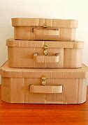 Image result for Cardboard Suitcase Box