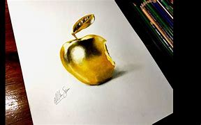 Image result for Golden Apple Drawing