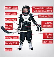 Image result for Female Ice Hockey Equipment