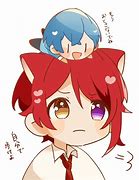 Image result for Cute Anime Boy Heart