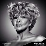 Image result for Tina Turner Drawing