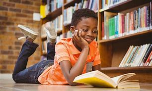 Image result for Black Kids Reading Books