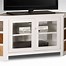 Image result for 40 Inch TV Stand with Glass Doors