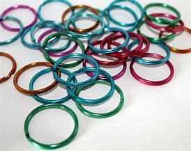 Image result for Coloured Split Key Rings