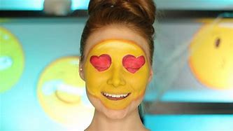 Image result for Spooky Emoji Makeup