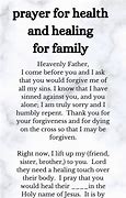 Image result for Family Healing Prayer