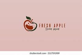 Image result for Red Apple Fruit Logo