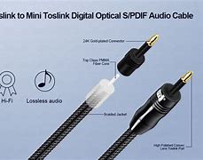 Image result for 3.5Mm to Optical Audio Cable