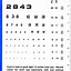 Image result for Printable Near Vision Test Chart