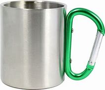 Image result for Stainless Carabiner Mug PNG