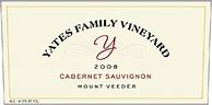 Image result for Yates Family Cabernet Sauvignon mount Veeder
