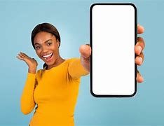 Image result for Black Lady Ai Holding Phone