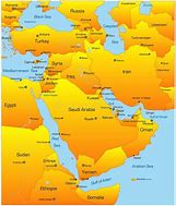 Image result for Middle East Color Map