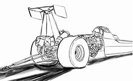 Image result for Funny Car Dragster Coloring Pages