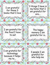 Image result for Gratitude Cards Printable