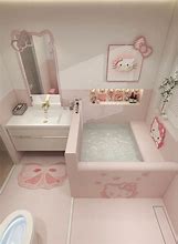 Image result for Hello Kitty Bathroom