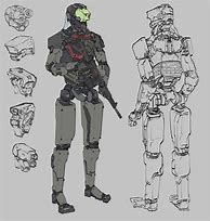 Image result for Cyberpunk Mech